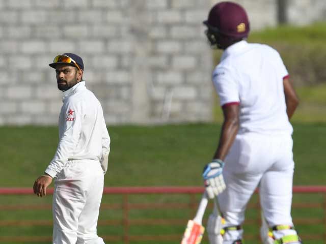 Kraigg Brathwaite Leads West Indies Solid Reply Against India