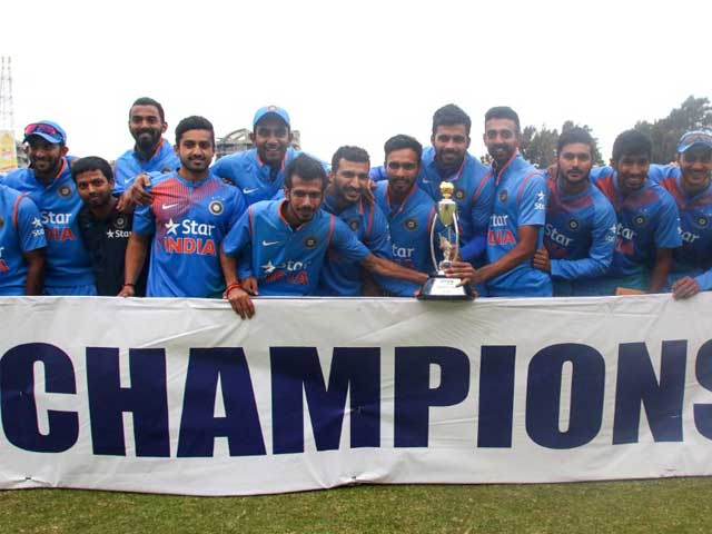 Photo : India Clinch Last-Ball Thriller To Seal Series 2-1