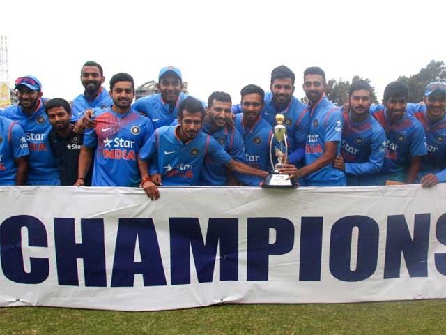 India Clinch Last-Ball Thriller To Seal Series 2-1