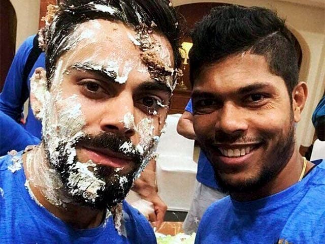 Photo : Team India Celebrates Captain Virat Kohli's Birthday Ahead of England Series