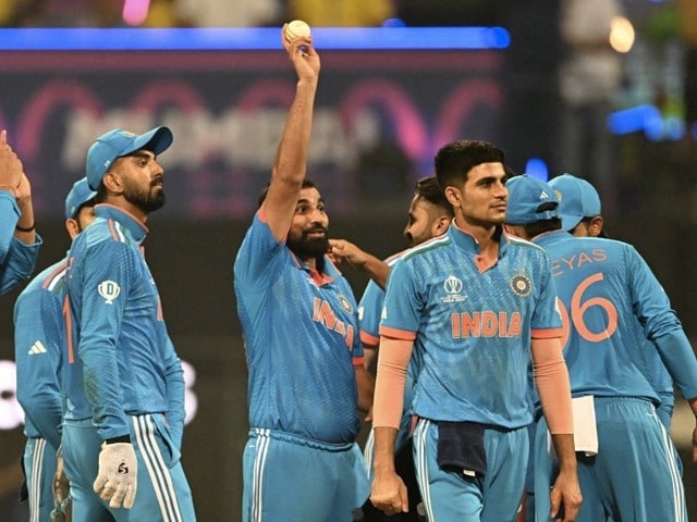 Photo : भारत ने श्रीलंका पर बड़ी जीत के साथ क्रिकेट विश्व कप 2023 के सेमीफाइनल में प्रवेश किया