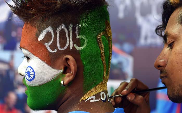 Indian Fans Gear Up for World Cup Clash vs Pakistan ... - 700 x 434 jpeg 39kB