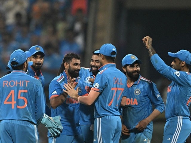 Photo : India Sets Up Mega World Cup Final With Dominant Win Over Kiwis