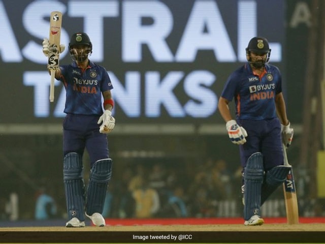 Photo : India vs New Zealand, 2nd T20I: Rohit Sharma, KL Rahul Hit Fifties, Guide India To Series-Clinching Win vs New Zealand