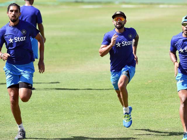 Photo : India in West Indies: Virat Kohli & Co Sweat it Out in The Nets