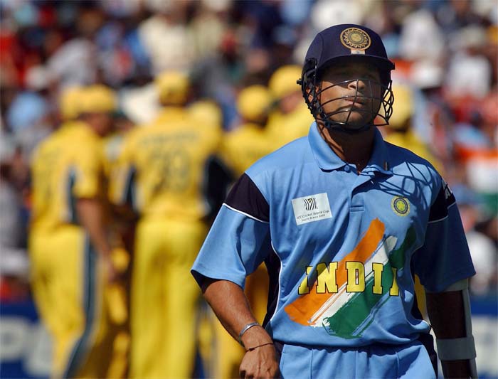<b>15th February, 2003:</b> India faced off against Australia in the 2003 World Cup as well. Their first encounter was in the league stage and the eventual world champions thumped Sourav Ganguly's men by 9 wickets. (Getty Images) Reviving the riveting rivalry
