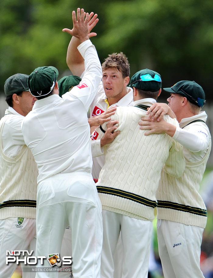 <b>James Pattinson</b><br><br>
Fourteen wickets in two Test matches is quite a convincing number for the 21-year old who has made the most of a gaping hole in the Australian bowling line-up. Pattinson averages just 14.00 and his stint in first class cricket under local conditions could prove to be a surprise package for the Indians. India vs Australia: Top 10 players to watch out for