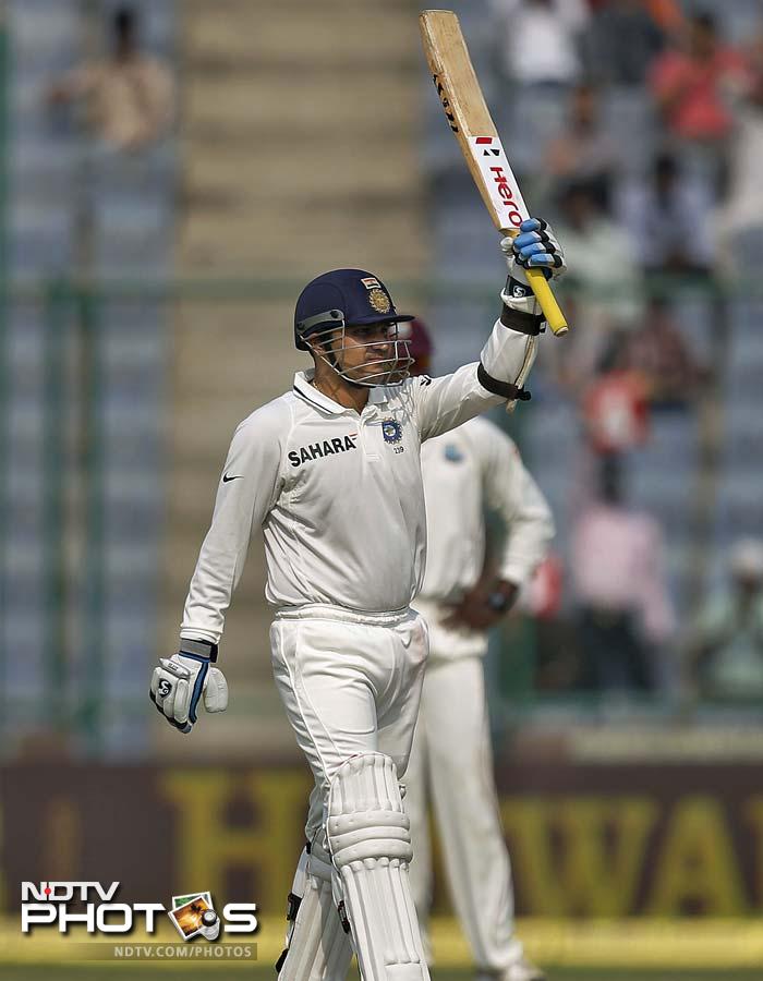 <b>Virender Sehwag</b><br><br>
Four years ago he was a surprise selection, today he is the most obvious choice. If Virender Sehwag can score 219 in a 50-over game, the destruction he can cause in Test cricket stretches beyond imagination. India vs Australia: Top 10 players to watch out for