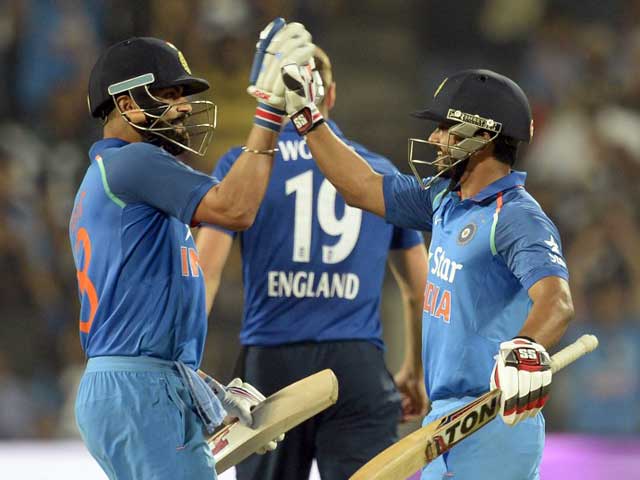 Photo : 1st ODI: Virat Kohli, Kedar Jadhav Power India To Victory vs England