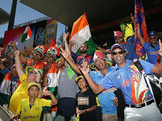 Photo : World Cup: Indian Fans Take Over SCG For Semifinal vs Australia