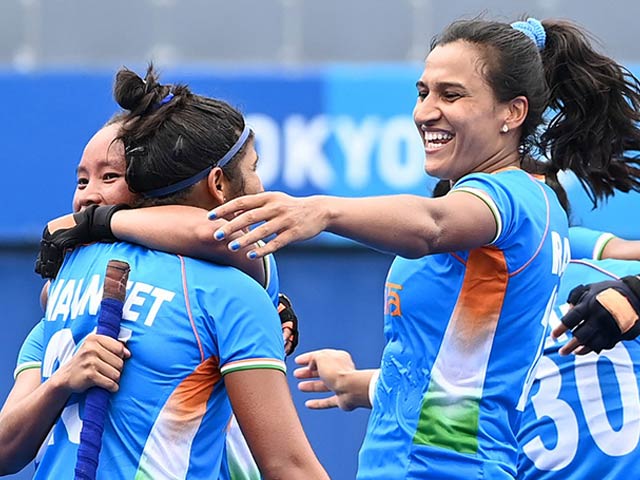 Indian Women's Hockey Team Stuns Australia To Make Olympic Semis Indian Women's Hockey Team Stuns Australia To Make Olympic Semis