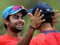 Team India practices ahead of West Indies clash