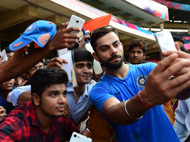 Photo : World T20: From Selfies to Bouncers, Team India Mix Fun With Practice