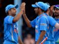 Photo : India qualify for tri-series final