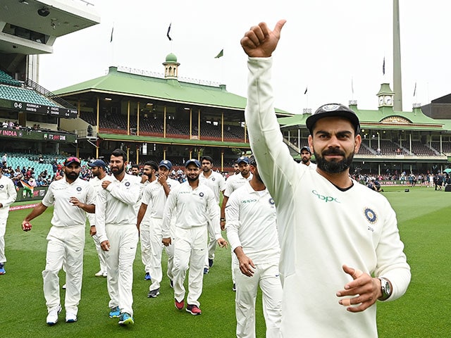 Photo : India Script History, Win First-Ever Test Series In Australia