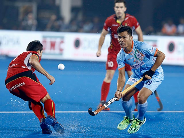 Photo : Hockey World Cup 2018: India vs Belgium Encounter Ends In A Draw