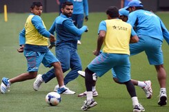 World Cup: Team India Bond Over Football Ahead of Quarter-Final World Cup: Team India Bond Over Football Ahead of Quarter-Final