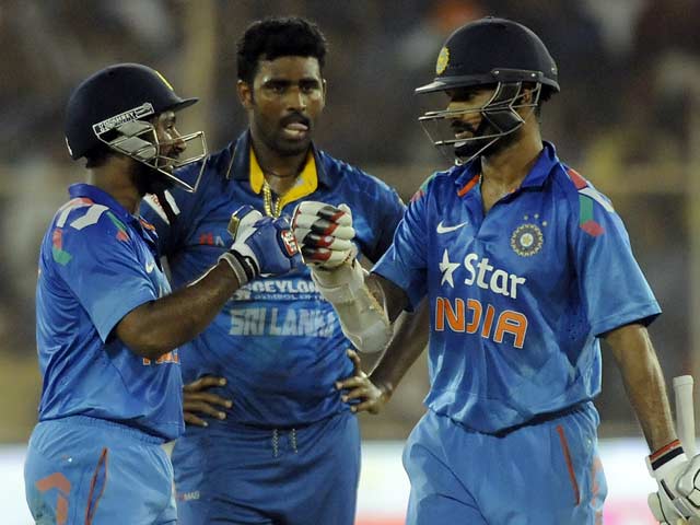 Photo : Ambati Rayudu Slams Maiden ODI Ton as India Take 2-0 Lead vs Sri Lanka