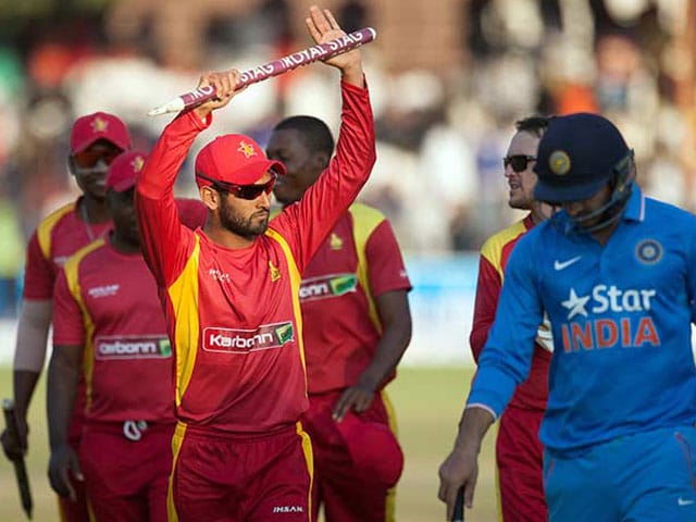 Photo : Zimbabwe Beat India in Final T20I for Consolation Win