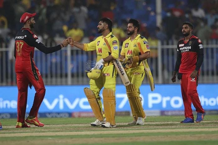 IPL 2021: सीएसके ने आरसीबी को 6 विकेट हराया