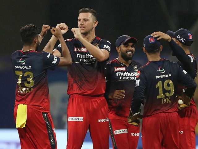 IPL 2022: Dinesh Karthik, Josh Hazlewood Steer RCB To 16-Run Win vs DC