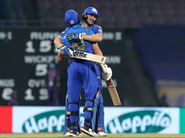 Photo : IPL 2022: Mumbai Indians Down RR To Register First Win Of The Season