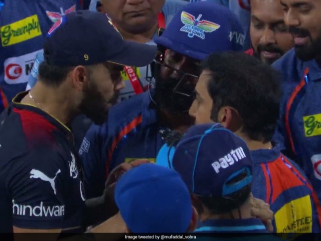 IPL 2023: Virat Kohli-Gautam Gambhir Clash Sums Up Drama-filled LSG vs RCB Match IPL 2023: Virat Kohli-Gautam Gambhir Clash Sums Up Drama-filled LSG vs RCB Match