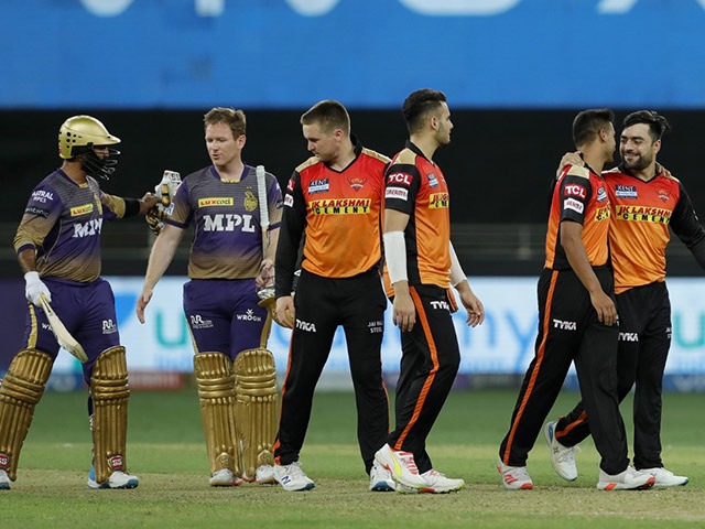 IPL: Kolkata Knight Riders Outclass SunRisers Hyderabad By Six Wickets In Dubai
