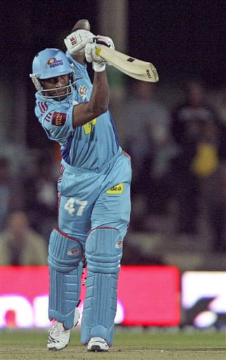 Dwayne Bravo bats during the IPL match against Delhi Daredevils in East London. (AP Photo) Match 35: DEL vs MUM