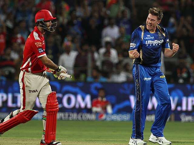 Photo : IPL 2015: James Faulkner's All-Round Show Helps RR Beat KXIP