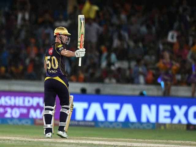 Photo : IPL 2018: KKR Seal Playoffs Berth With Five-Wicket Win Over SRH