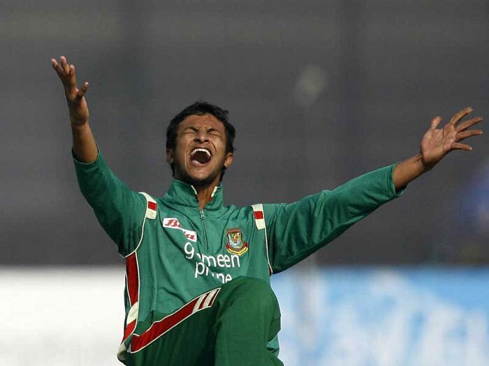<b>Shakib Al Hasan</b><br><br>
This man has topped the charts amongst all-rounders in the ICC list for sometime with his more than useful batting and bowling skills.<br><br>
One of the lone bright spots in a hapless Bangladesh unit, Shakib will be a good buy for any team. IPL 4 auction: Hot properties