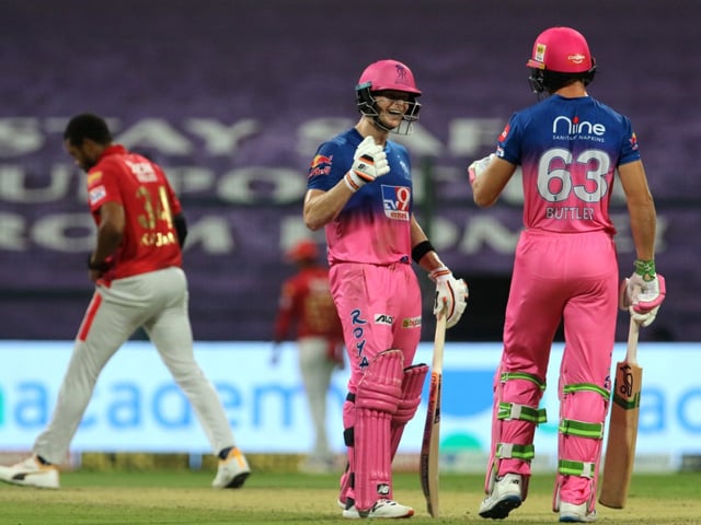Photo : Rajasthan Royals Outclass Kings XI Punjab By Seven Wickets