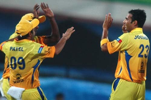 The game ended about 15 minutes before midnight local time, when Sachin Tendulkar turned 35 years old. A win would have been a fitting birthday gift. (PTI Photo) 8th Match - Super Kings vs Mumbai Indians
