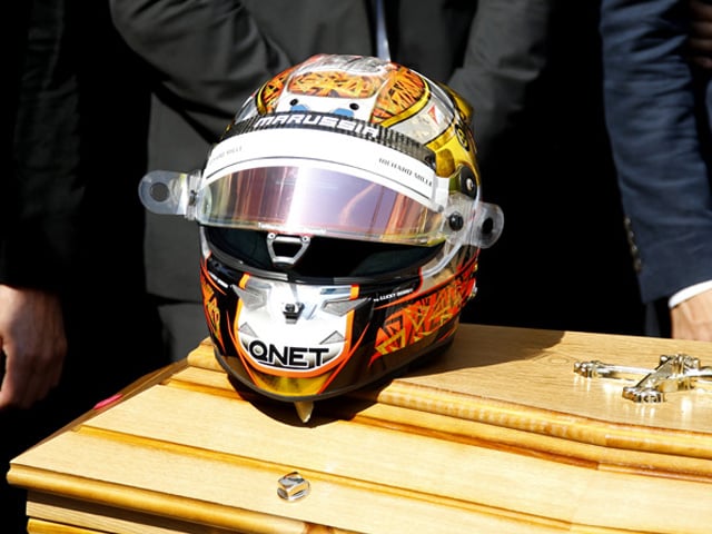 Photo : F1 Pays Last Respects to Jules Bianchi