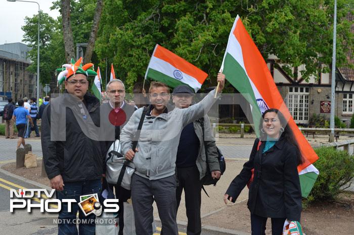 Jackets of all shapes and sizes can be seen worn by the Indian fans in Cardiff. Many of them will be queuing up for the India vs Pakistan marquee clash on June 15 in Birmingham. Excitement high among fans and alike ahead of Champions Trophy opener