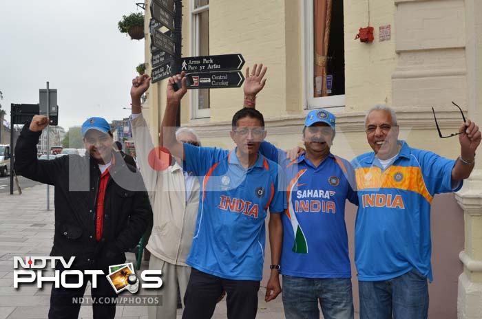 Fans of all ages were upbeat before the start of the ICC Champions Trophy opener between India vs South Africa at Sophia Gardens, Cardiff. Excitement high among fans and alike ahead of Champions Trophy opener