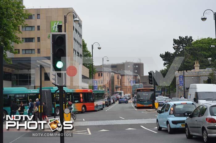 Cardiff witnessed a traffic jam on one of the roads leading up to the Swalec Stadium, host to the India vs South Africa ICC Champions Trophy opener. Excitement high among fans and alike ahead of Champions Trophy opener