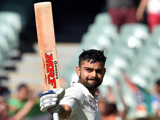 1st Test, Day 2: Kohli Ton Leads Strong Indian Response