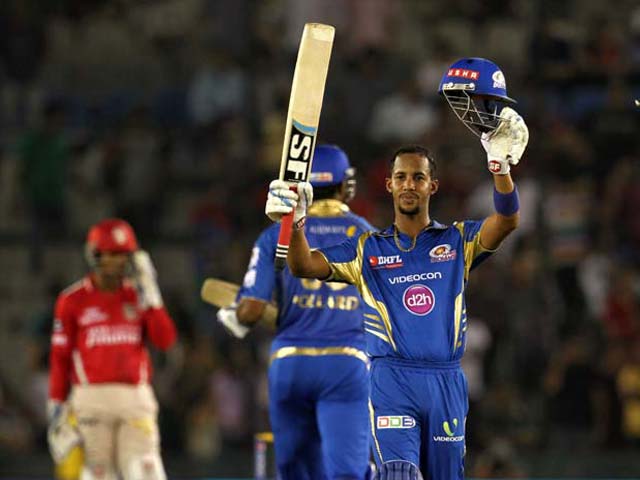 IPL 7: Lendl Simmons' Century Keeps Mumbai Indians Alive