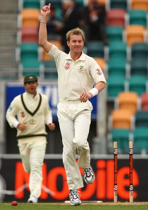 In 2007 he was given McGilvray Medallist for ABC's Australian Test Player of the year. (AFP PHoto) Binga bids adieu to Tests