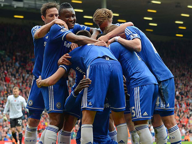 Photo : EPL: Chelsea halt Liverpool F.C.'s title surge with win at Anfield