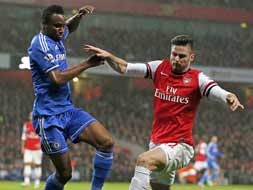 London derby: Chelsea frustrate Arsenal with goalless draw