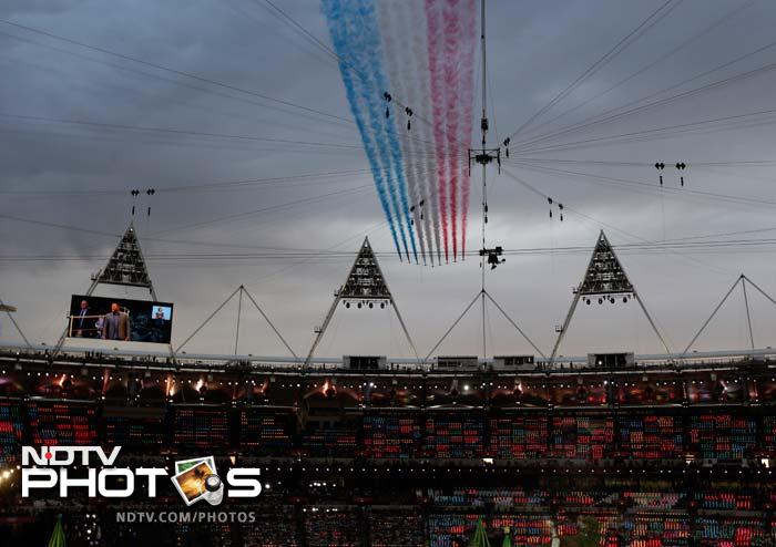 The beauty of the sky was only second to the event that eventually unfolded on the ground!