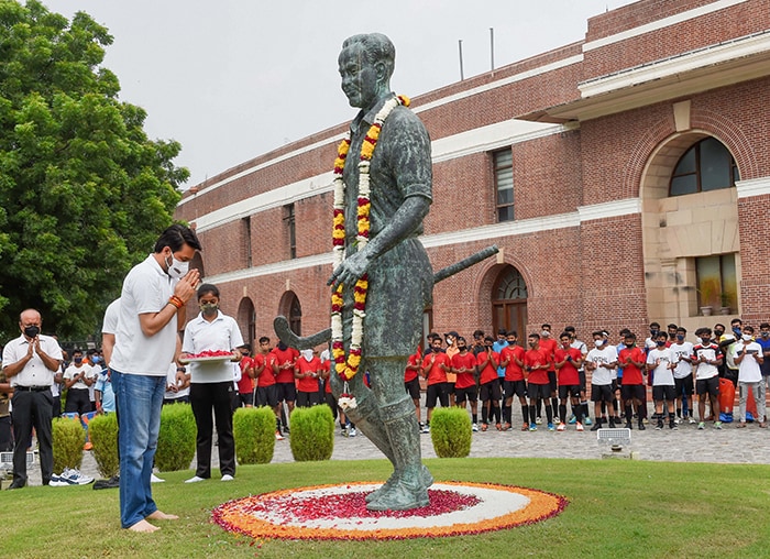 उनका जन्मदिन, 29 अगस्त, हर साल भारत में राष्ट्रीय खेल दिवस के रूप में मनाया जाता है. फ़ोटो: पीटीआई