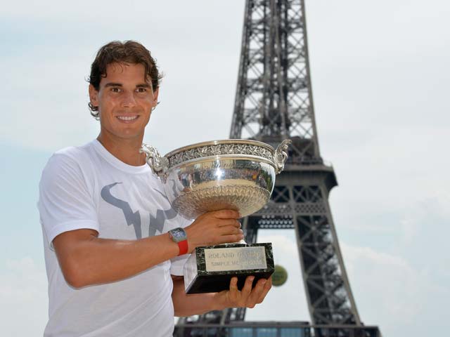 Photo : Rafael Nadal and Maria Sharapova, the New Rulers of Paris!