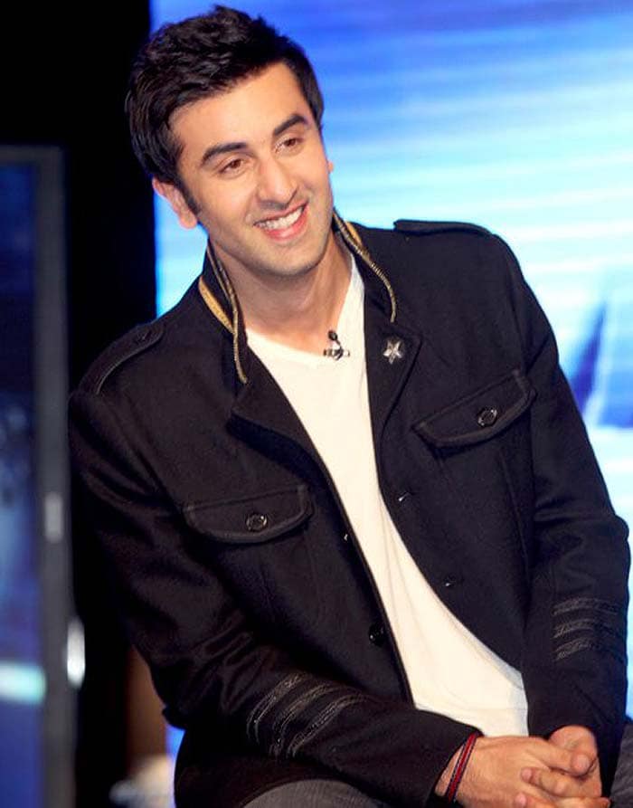 Campaign Ambassador Ranbir Kapoor at the Marks for Sports Campaign launch.