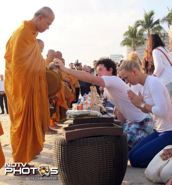 McIlroy, Wozniacki join Thailand flood relief McIlroy, Wozniacki join Thailand flood relief
