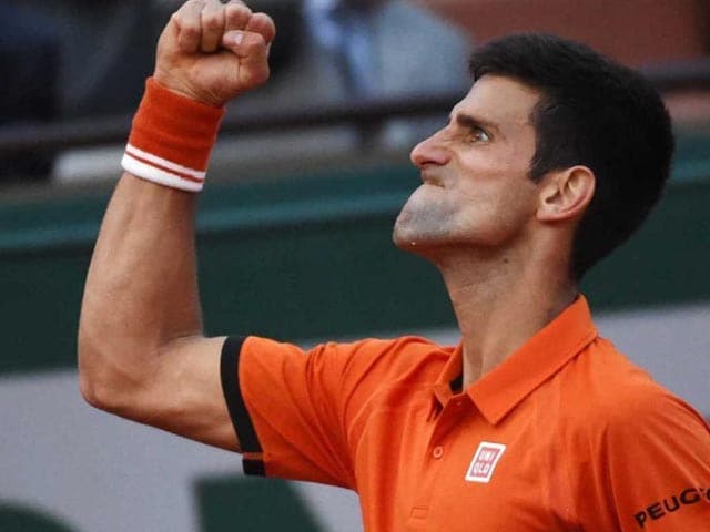 Photo : French Open: Novak Djokovic Sets Up Title Showdown vs Stanislas Wawrinka