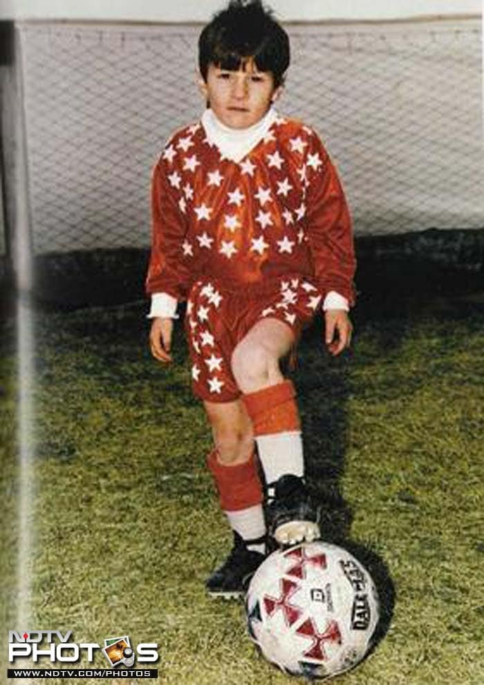 Messi as deals a kid